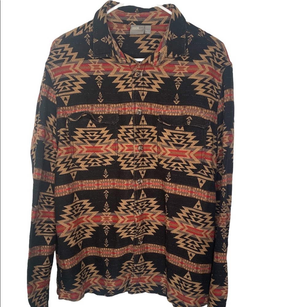 Aztec print shirt